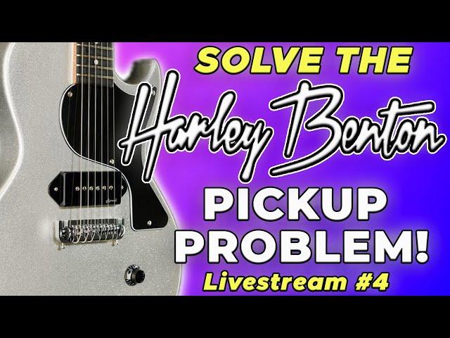 Pt 1: HOW to FIX the HARLEY BENTON Guitar P90 PICKUP PROBLEM!