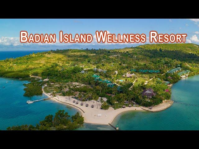 Aerial View of the Badian Island Wellness Resort | BADIAN, CEBU