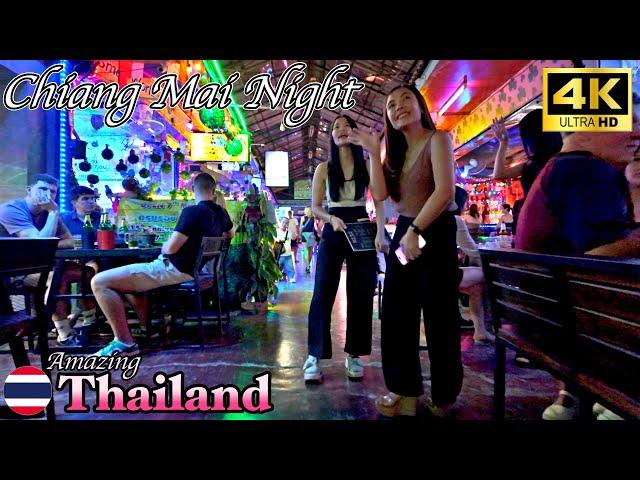 Chiang Mai Nightlife / 4K60fps / Thailand