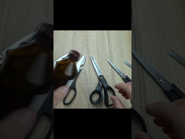 КАК ЗАТОЧИТЬ НОЖНИЦЫ В ДОМАШНИХ УСЛОВИЯХ!САМЫЙ ЛЁГКИЙ СПОСОБ!