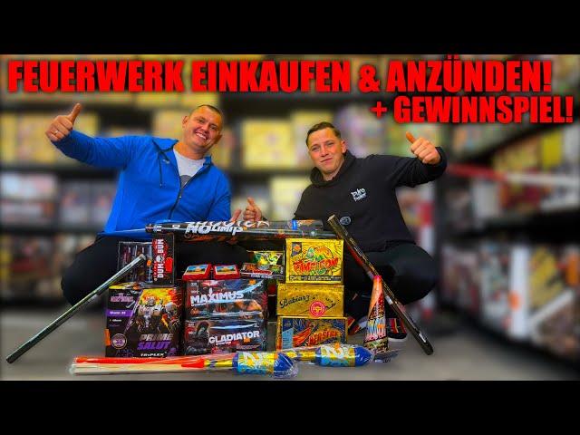 FEUERWERK EINKAUFEN & ANZÜNDEN in POLEN + GEWINNSPIEL 