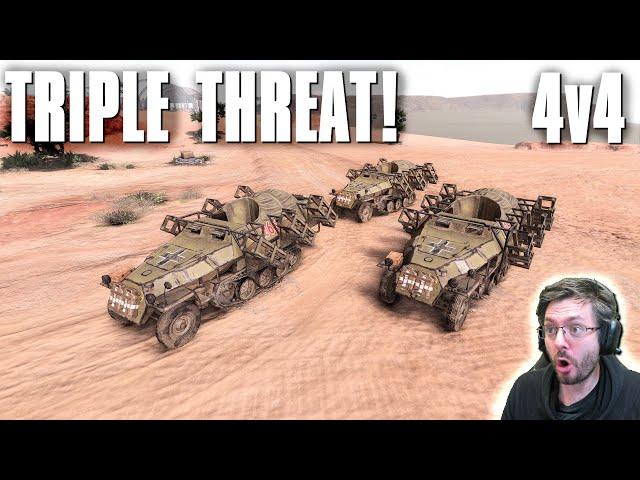 Triple Stukas! 4v4 - Company of Heroes 3