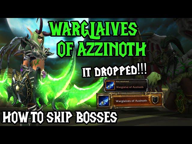 WoW Warglaives of Azzinoth Transmog Guide 2024 | How to Skip Bosses, Get Achievement & More Tips!