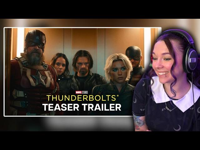 This is a TEASER TRAILER?| Thunderbolts* Trailer REACTION