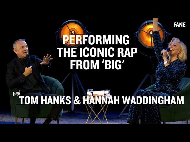 Tom Hanks & Hannah Waddingham Perform the Iconic Rap from 'Big'