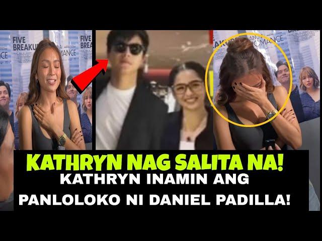 KATHRYN BERNARDO INAMIN NA ANG PANLOLOKO NI DANIEL PADILLA ! KATHRYN LIVE!