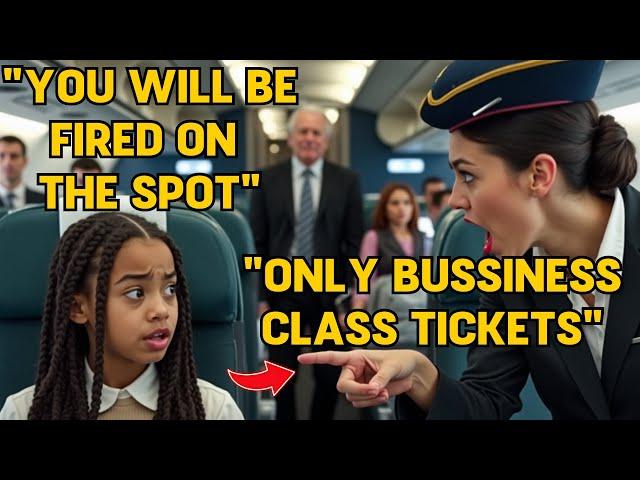 Racism Exposed: Flight Attendant Insults Black Girl, Her Father Owns the Airline! | telltales