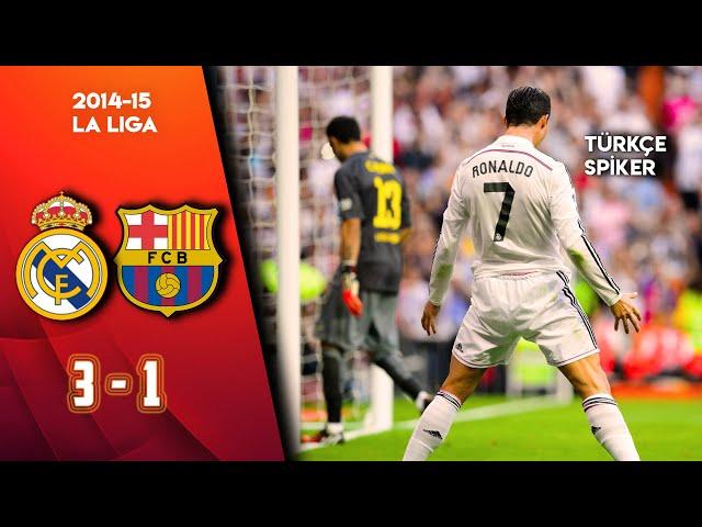 Real Madrid 3-1 Barcelona | 2014-15 La Liga - Türkçe Spiker