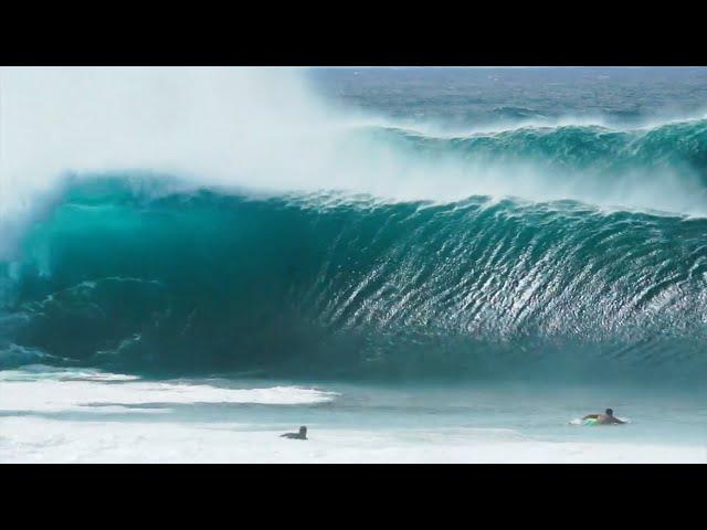 Banzai Pipeline At Its Big Brutal Best