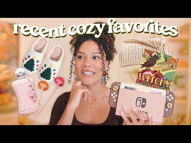 Recent Cozy Favorites: home & tech, clothing, games & more!