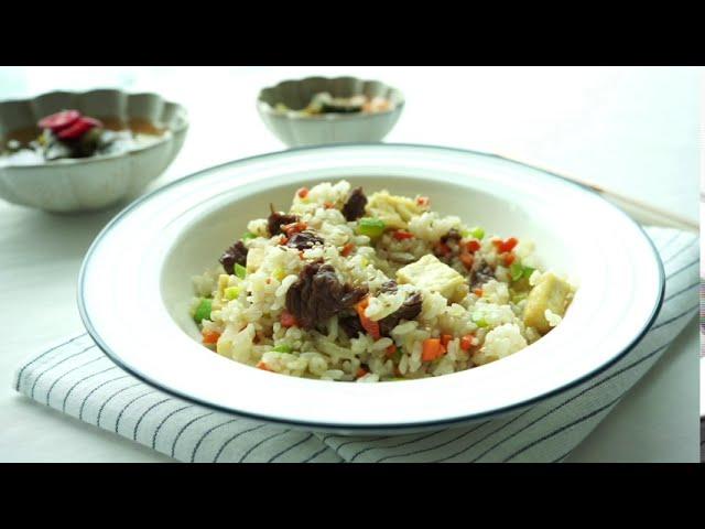[신앙촌푸드]칼로리가 낮은 두부볶음밥~ 주말 맛점으로 추천해요