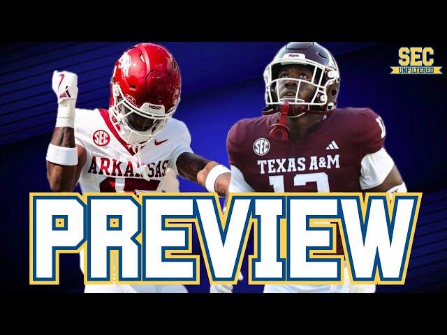 Texas A&M vs. Arkansas PREVIEW & PREDICTIONS | 2024 SEC Football