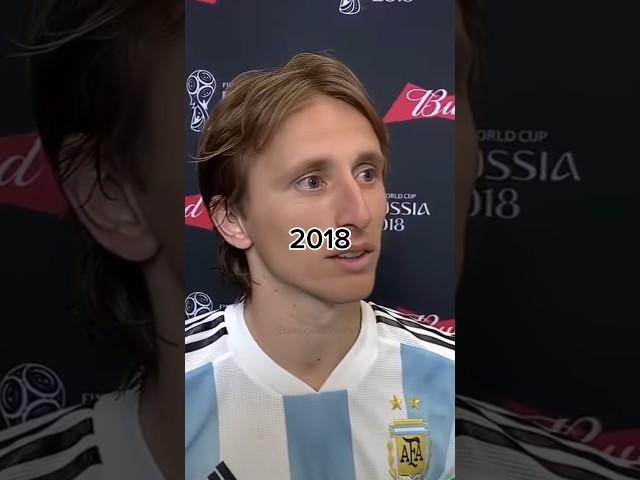 Luka Modric Evolution 