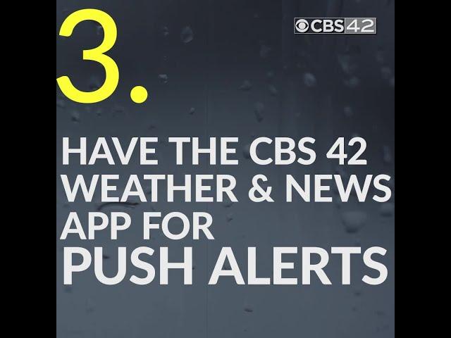 Severe weather preparedness tips with Ashley Gann