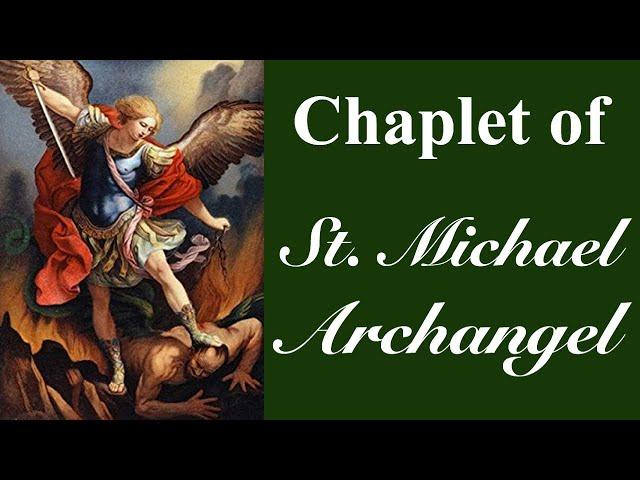 Chaplet of Saint Michael 2020