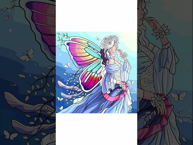 Guess What I Am Coloring #shorts #digitalcoloring #satisfying