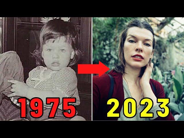 Evolution of Milla Jovovich | 1975 - 2023