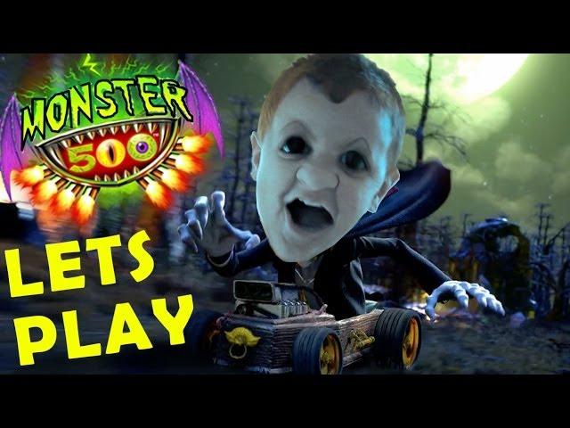 Lets Play MONSTER 500 w/ Mike (Toys R Us Carting App) iOS Facecam Gameplay