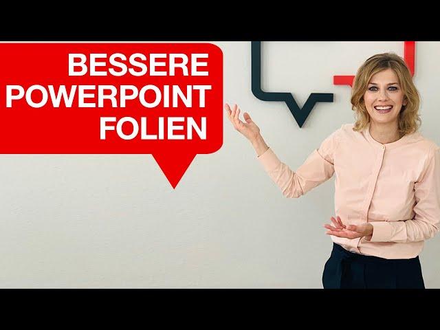 Nie wieder schlechte PowerPoint Folien? Präsentieren wie ein Profi | Nicole Krieger