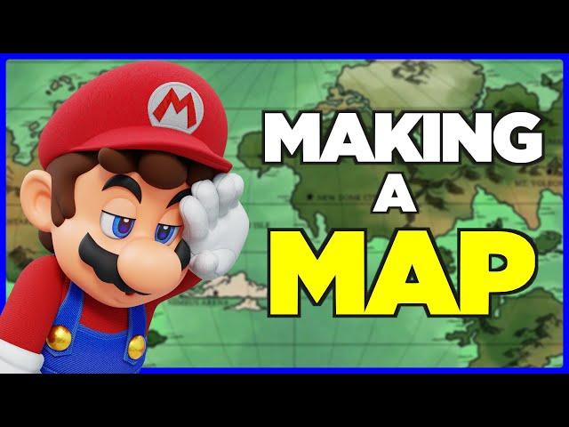 I tried to MAKE A MAP out of the Mario Kart TRACKS!