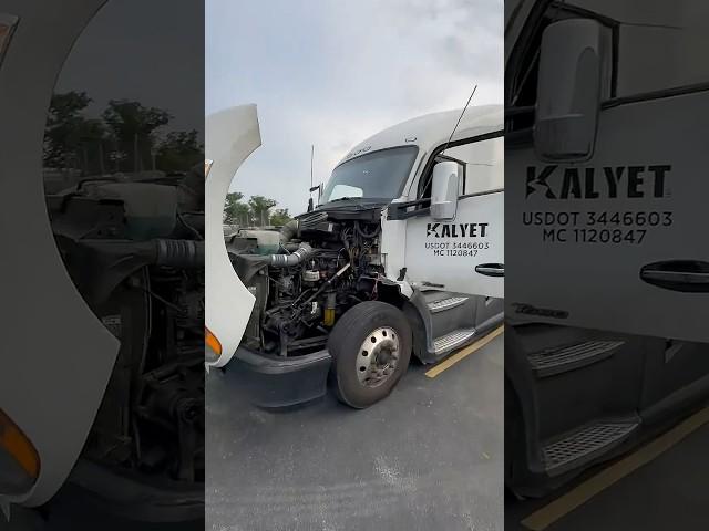 «Не заводится...»Очень кратко и ёмко обозначил проблему владелец трака #kenworth