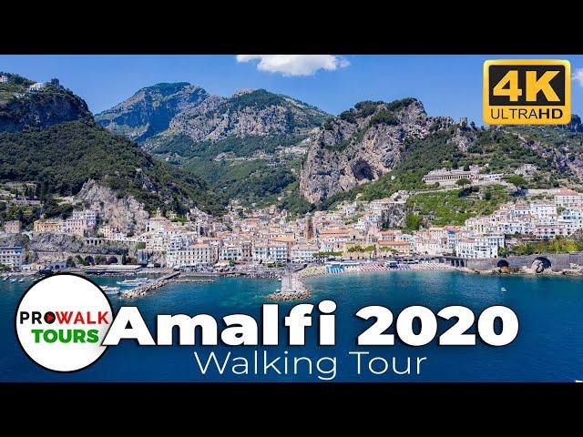 Amalfi, Italy Walking Tour - 4K with Captions