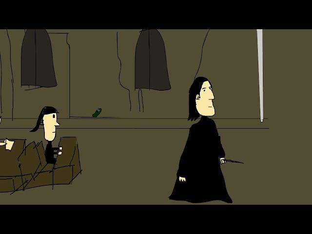 Snape (Turn to page 394) (animated)