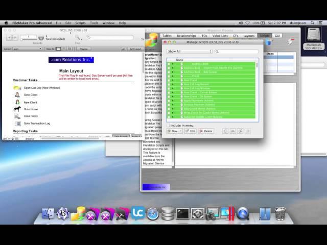Importing FileMaker Scripts into FmPro Migrator