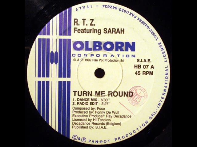 R T Z  feat  SARAH   Turn me around 1992