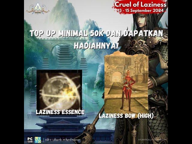 LIVE YT ATLANTICA REBIRTH INDONESIA : HISAPP UANG KU BANG JI EM #lytogamecontentcreator