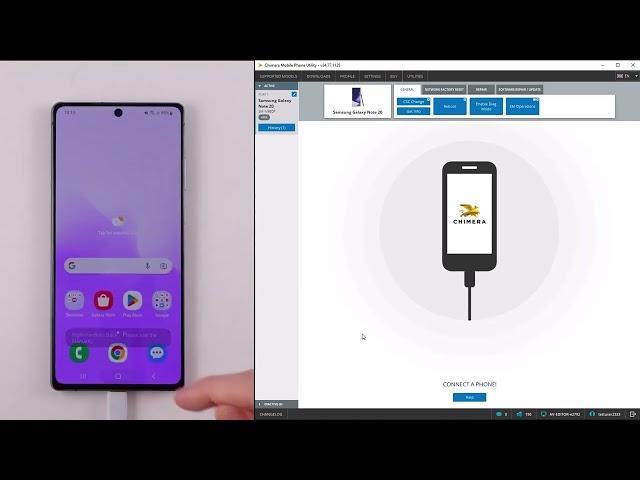 Samsung, Android 13, IMEI Repair + Patch Certificate with Chimera