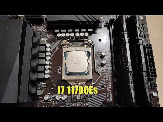 Очередной топ???  I7 11700 ES QV1J  с AliExpress. Тесты в играх + бенчмарки.