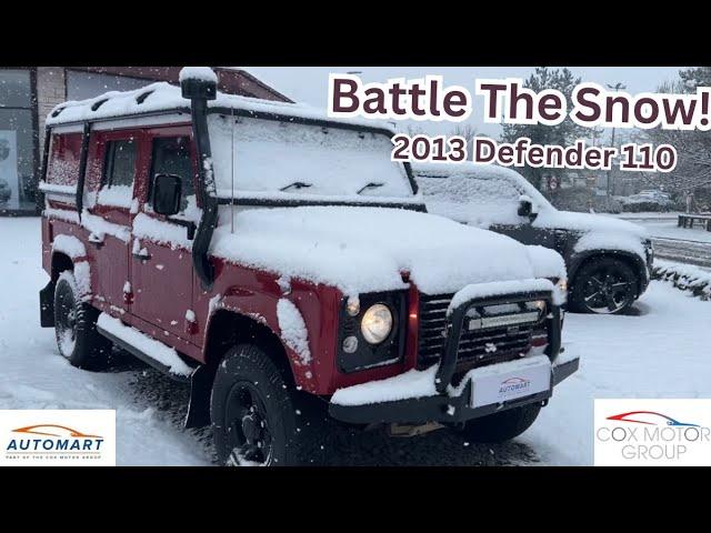 Beat The Snow With This 2013 Defender XS 110 | Kendal Automart