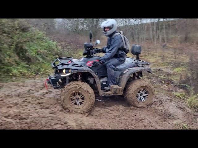 Linhai 500 4x4 in mud