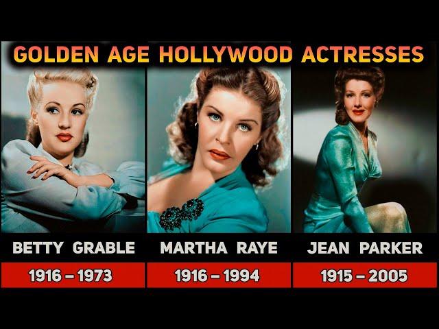 Top Golden Age Hollywood Actresses