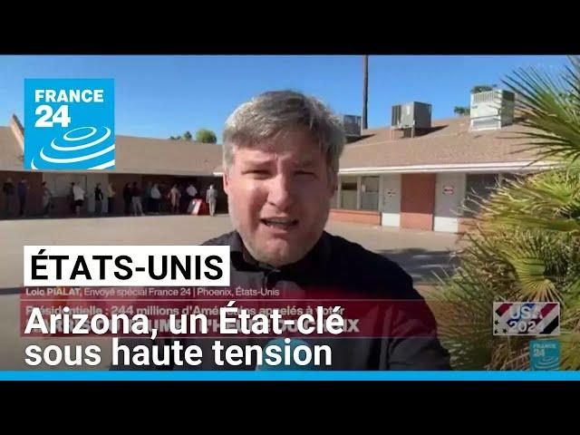 Présidentielle américaine : Arizona, un État-clé sous haute tension • FRANCE 24