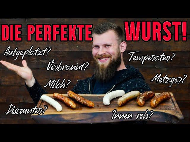 Kann nicht Jeder! Bratwurst perfekt grillen! ALLE Tipps & Tricks erklärt!