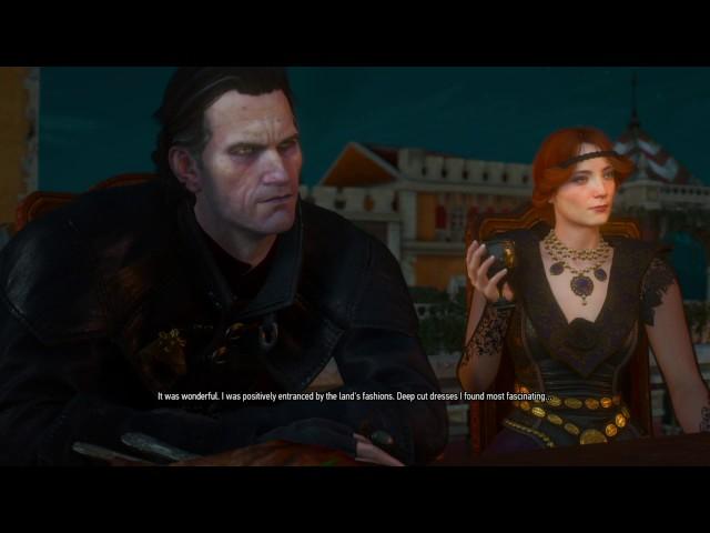 Geralt got surprised by Dettlaff - Witcher 3: Blood and Wine