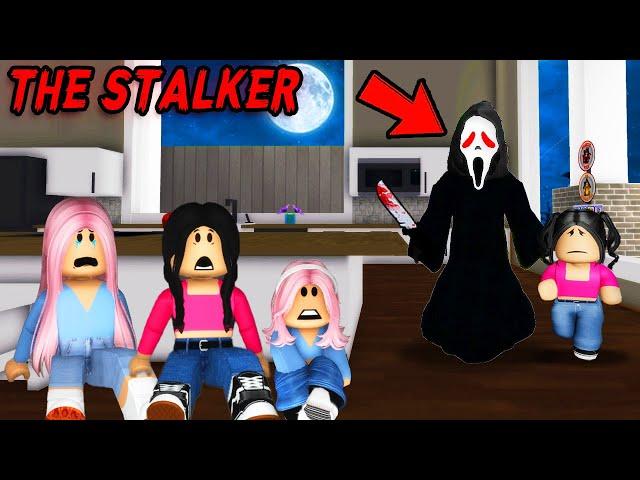 THE CREEPY STALKER IN BROOKHAVEN! *CAUGHT ON CAMERA* 🩸 (Brookhaven Movie Roleplay)