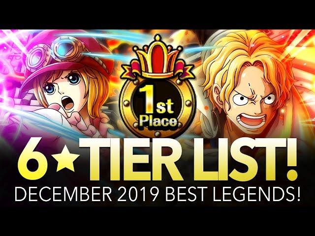 GLOBAL TIER LIST! Best Legends December 2019! (ONE PIECE Treasure Cruise)