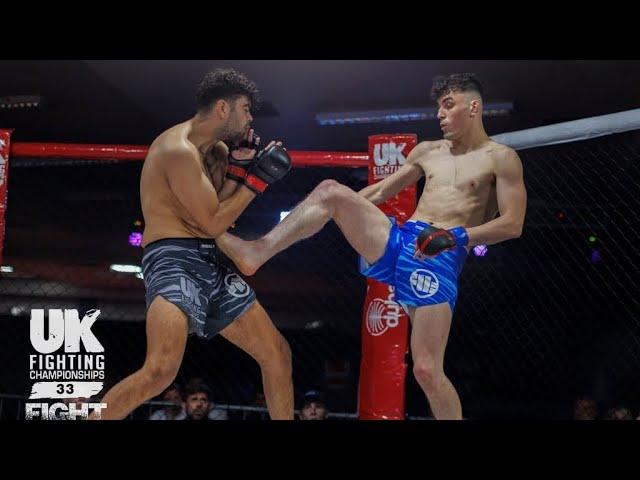 Declan Mensah vs Jack McGloughlin - UKFC 33