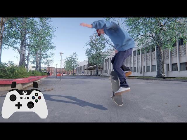 How to Low Pop Dolphin Flip in Skater XL