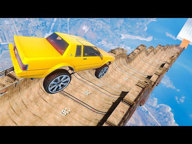 GTA 5 WAVY MEGA RAMP Gameplay | GTA 5 No Copyright Gameplay | GTA Gameplay for TikTok & YouTube | 4K