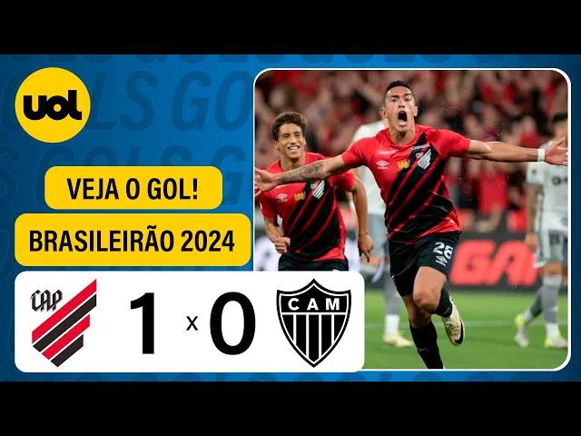 ATHLETICO-PR X ATLÉTICO-MG - BRASILEIRÃO 2024; VEJA O GOL DE CUELLO