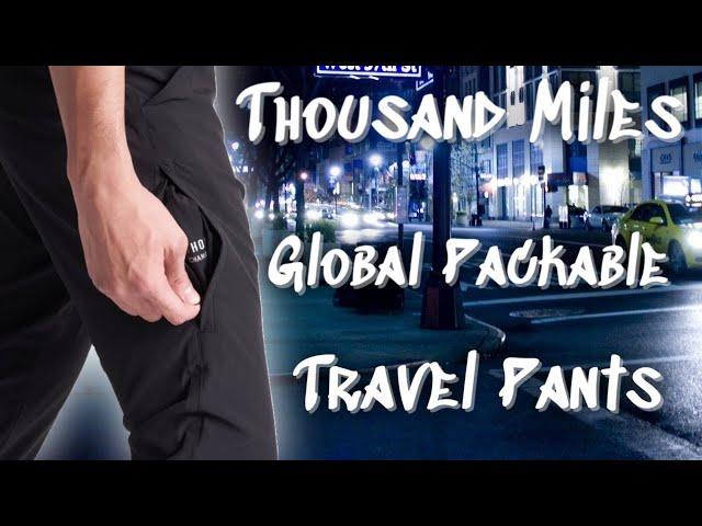 Thousand Miles Global All Day Pants | Minimalist Clothing | Travel Pants | Best Men's Pants