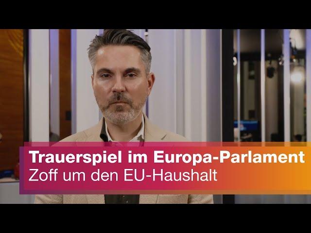 Zoff um den EU-Haushalt - Talking about a Resolution