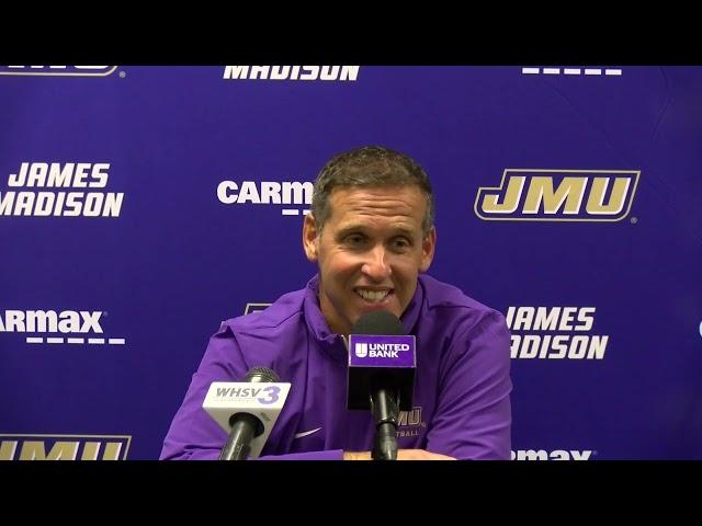 JMU Football | Postgame Press Conference at UNC - Drew Canan - Sept. 21, 2024