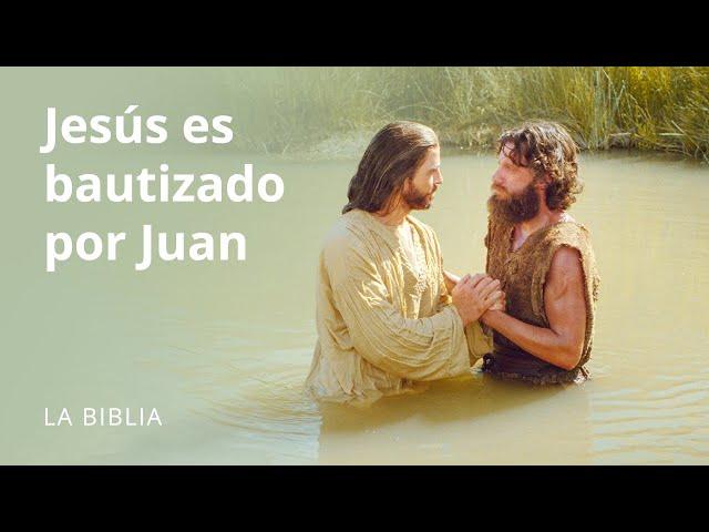 El bautismo de Jesús