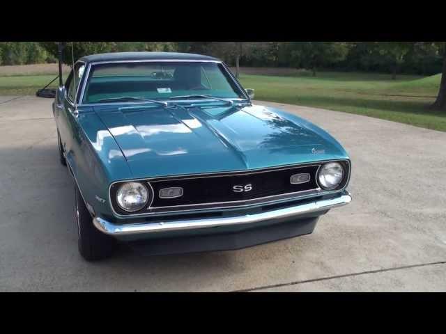 HD VIDEO 1968 CAMARO SS 327 FOR SALE SEE WWW SUNSETMILAN COM