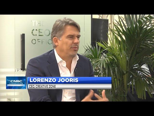 The CNBC Conversation with Creative Zone CEO, Lorenzo Jooris